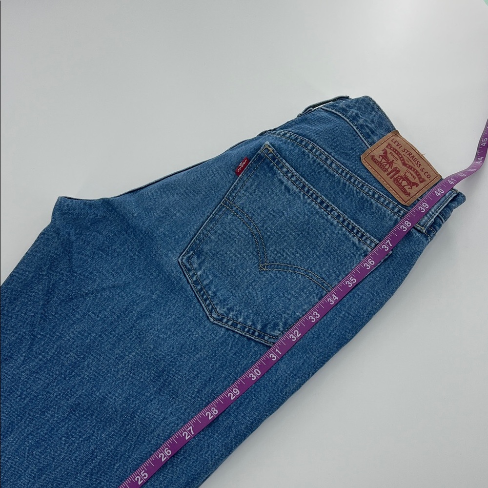 Levis low pro‎ straight Classic Blue Women's Jeans capsule staple wardrobe 26 - Picture 10 of 11